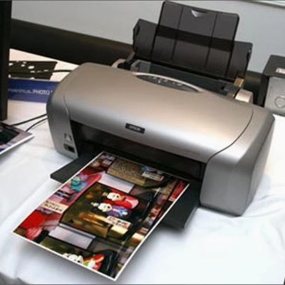 二手爱普生R230打印机六色喷墨照片连供热转印热升华打印机包邮A4