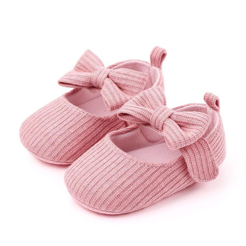 Baby shoes for girls, spring and autumn style, floral princess soft sole learning to walk shoes for babies, 0-6-12 months, anti-slip girl shoes