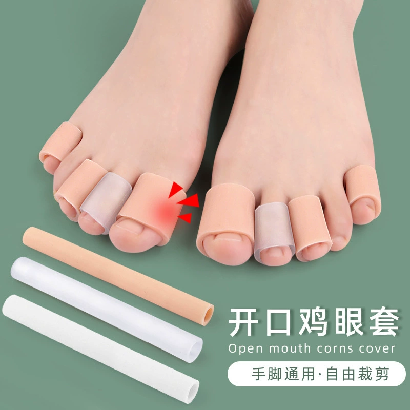24 см расширенный рот куриные глаза чехол на высоких каблуках мягкие абразивостойкие пальцы с пузырьками