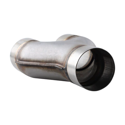 exhaust pipe tail throat — Exhaust pipe