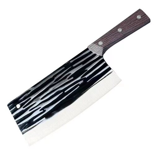 Kitchen Home Bone-Slicing Knife with Wrapped Handle, Forge-Sliced Dual-Purpose Knife, Stainless Steel Vegetable Cutting Knife