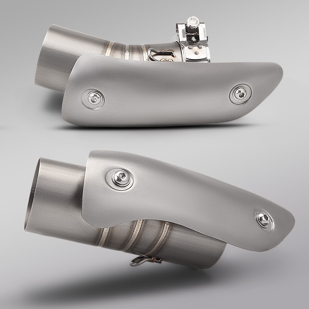 Suitable for Motorcycle Gsxr1000 Modification, Large R Middle Exhaust Pipe Tail Section, Non-Destructive Installation 2012-2022