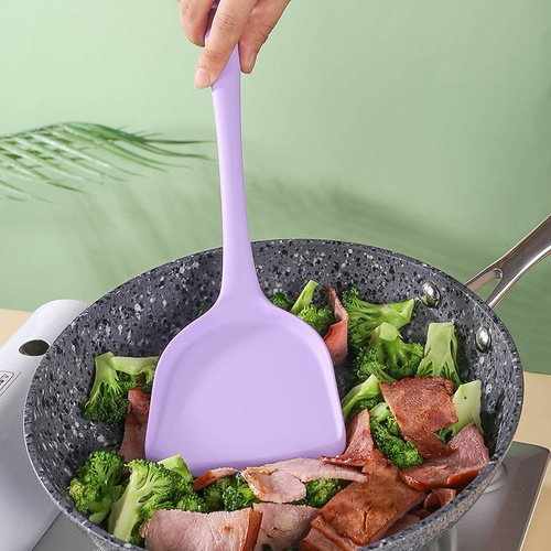 Silicone kitchen utensils 8-piece set shovel spoon soup spoon set non-stick pan special cooking small spatula spoon kitchen supplies