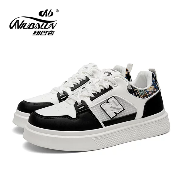 Wow, New Balance nB men's shoes are stylish and versatile, men's casual white sneakers with soft soles, breathable and trendy for students
