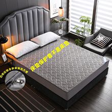 新款夹棉六面全包床笠防滑可拆卸四面拉链加厚床罩席梦思床垫罩子