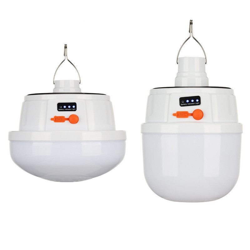 LED bulb solar-powered