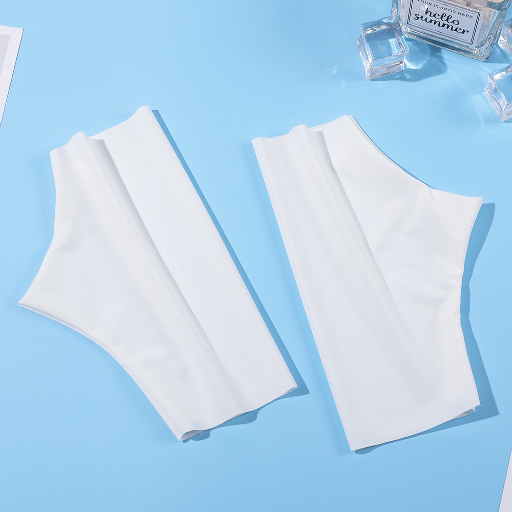 Protección solar guantes de uñas de las mujeres protección UV verano fino dedo con fugas transpirable conducción al aire libre hielo seda medio dedo guantes