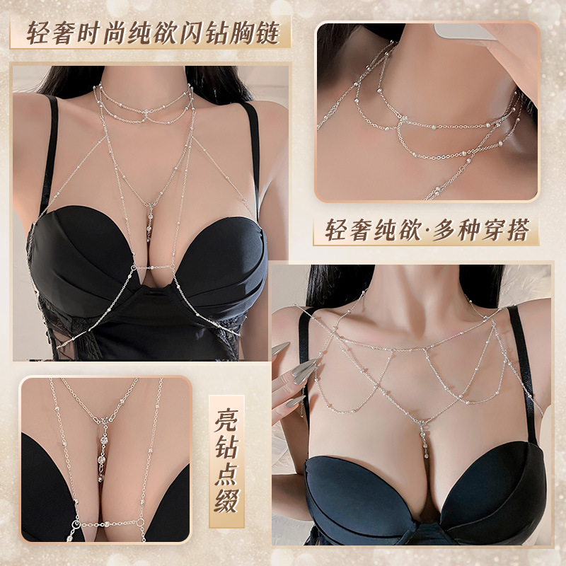 Mu Mu lujo ligero estilo puro brillo de diamante brazalete 7679 ropa interior accesorios sexuales accesorios sexuales 50 / caja image 2