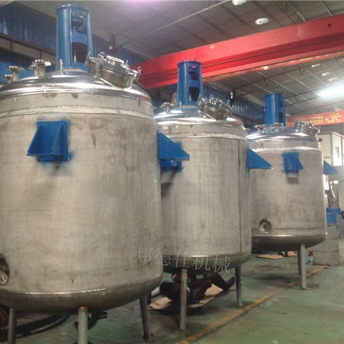 供应广东河源不锈钢反应釜 生物柴油反应锅 胶水搅拌设备掌柜推荐