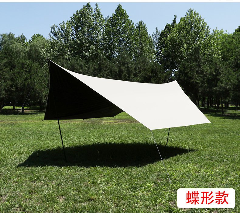 Professional Outdoor Single-Fold Square Camping Rainproof, Warm, Insulated, Sun-Proof and Shade Cloth