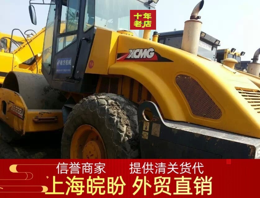 常年出口提供货代 单钢轮22吨压路机 二手徐工20吨压路机
