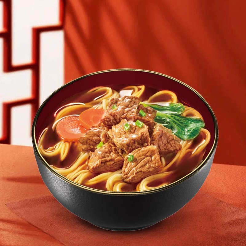 今麦郎1.5倍5袋大今野方便面红烧牛肉面速食袋装宿舍泡面整箱批发