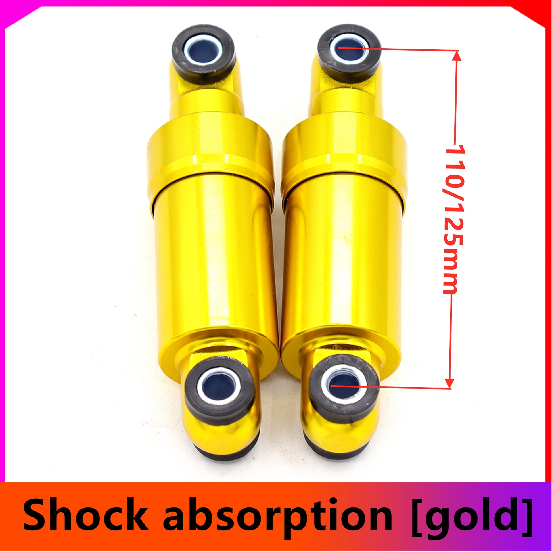 M4 electric scooter accessories rear invisible shock absorber M4 PRO 10-inch rear fork shock absorber factory wholesale