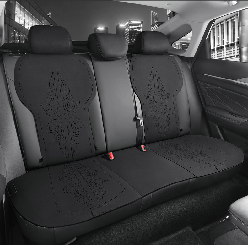 Chang'an Yidong plus special car suede four seasons universal semi-enclosed cushion breathable saddle cushion seat cover