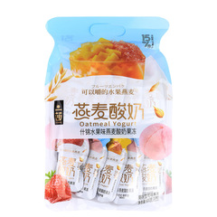 一莎 水果燕麥酸奶果凍多口味可吸水果汁兒童吸吸果凍網紅 零食