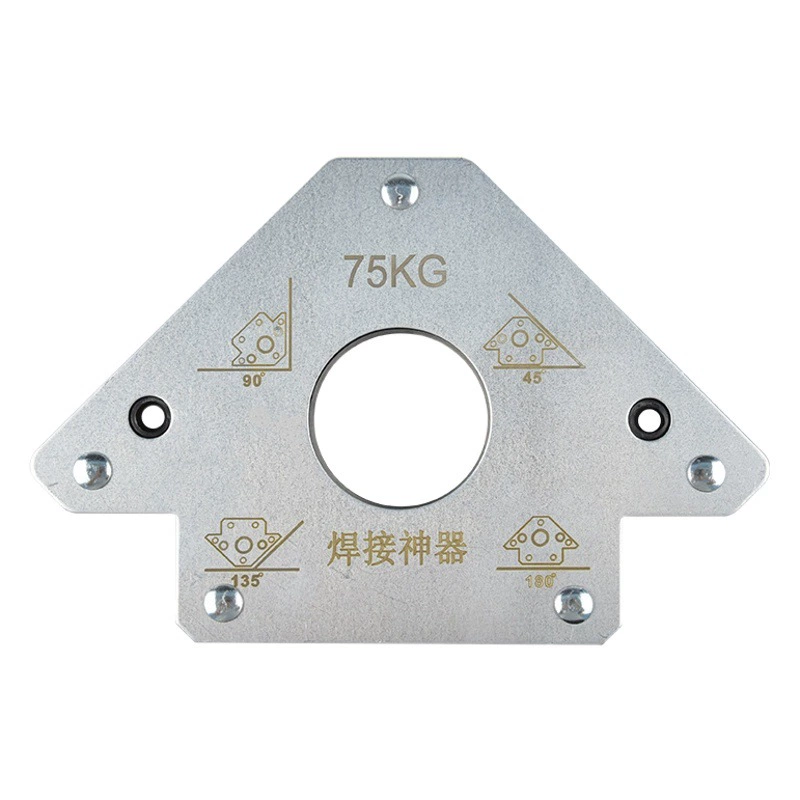 Сварочный локатор Сварочный вспомогательный инструмент Крепление Сильный Магнитный сварочный аппарат Прямоугольный держатель для сварки Железный амортизатор