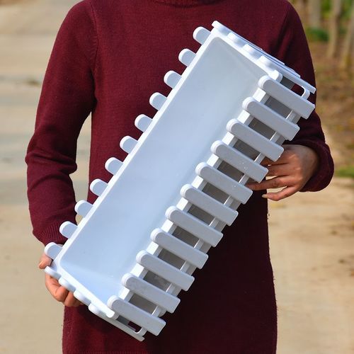 Fence flower pot succulent rectangular thickened extra large vegetable flower pot balcony plant environmentally friendly nursery pot plastic flower pot