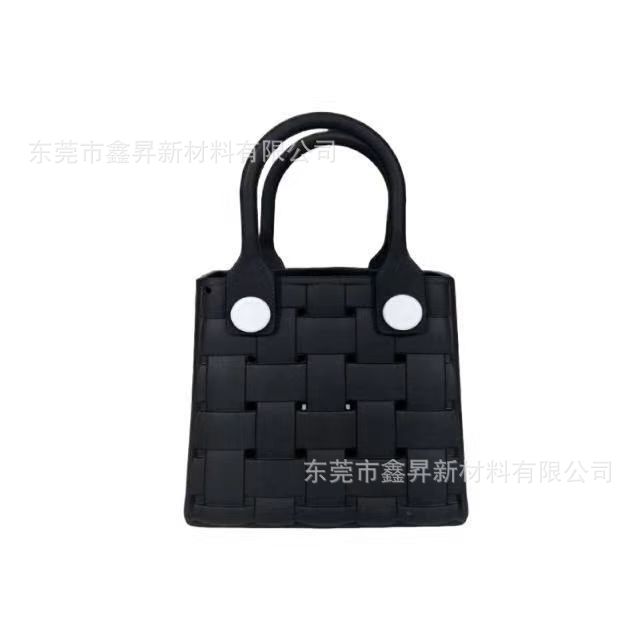 21*12.5*32CM; 검은색; 비치백