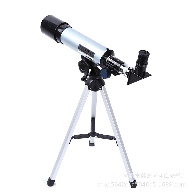 Telescopio de astronomía estudiantil F36050 de alta definición de visión nocturna de luz de alta intensidad observación de estrellas de cielo profundo regalos para niños