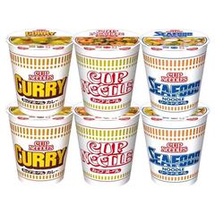 日本日清合味シーフードカレーエビ風味カップヌードルインスタント夜食インスタントラーメン 72g (中国版)