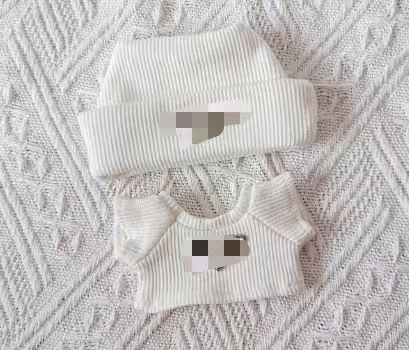 17 cm LABUBU una y dos generaciones de muñecas de polilla universal caja ciega fiesta pequeña falda de viento serie de accesorios de ropa de bebé