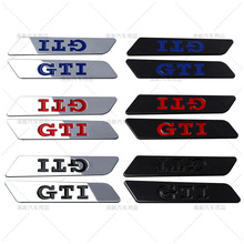 GTI贴标 适用于大众高尔夫帕萨特改装车标 叶子板标