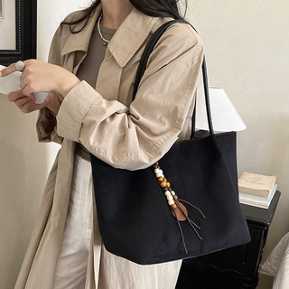 2026秋季高级感单肩手提包包简约气质女小众新款百搭休闲风腋下包