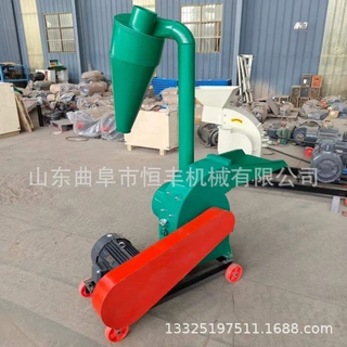 400型玉米秸秆粉碎机 中小大型玉米芯椰壳粉碎机 有机肥粉碎机
