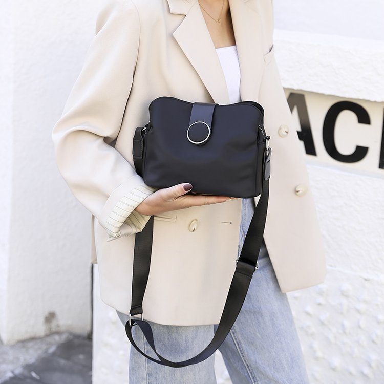 Borsa a tracolla donna, borsa a spalla in nylon multitasche_voghion.com