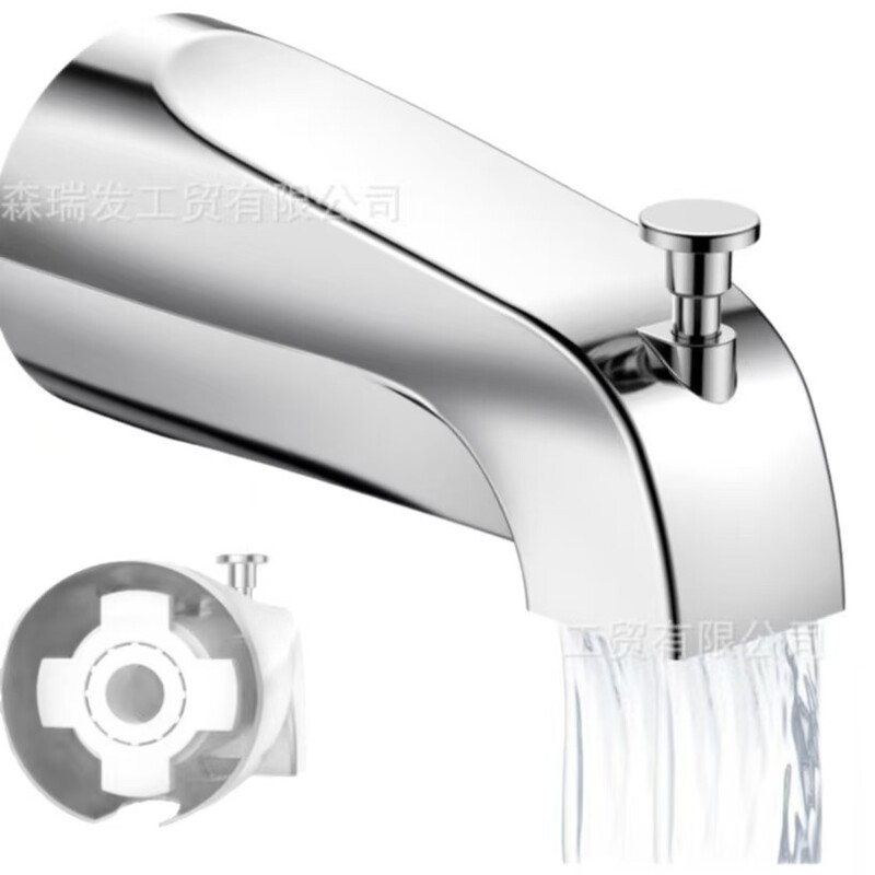 Cross-Border Bathtub Water Outlet Spout, Pull-Up Faucet Waterfall, In-Wall Waterfall Outlet Cross-Border Bathtub Water Outlet Spout, Pull-Up Faucet Waterfall, In-Wall Waterfall Outlet