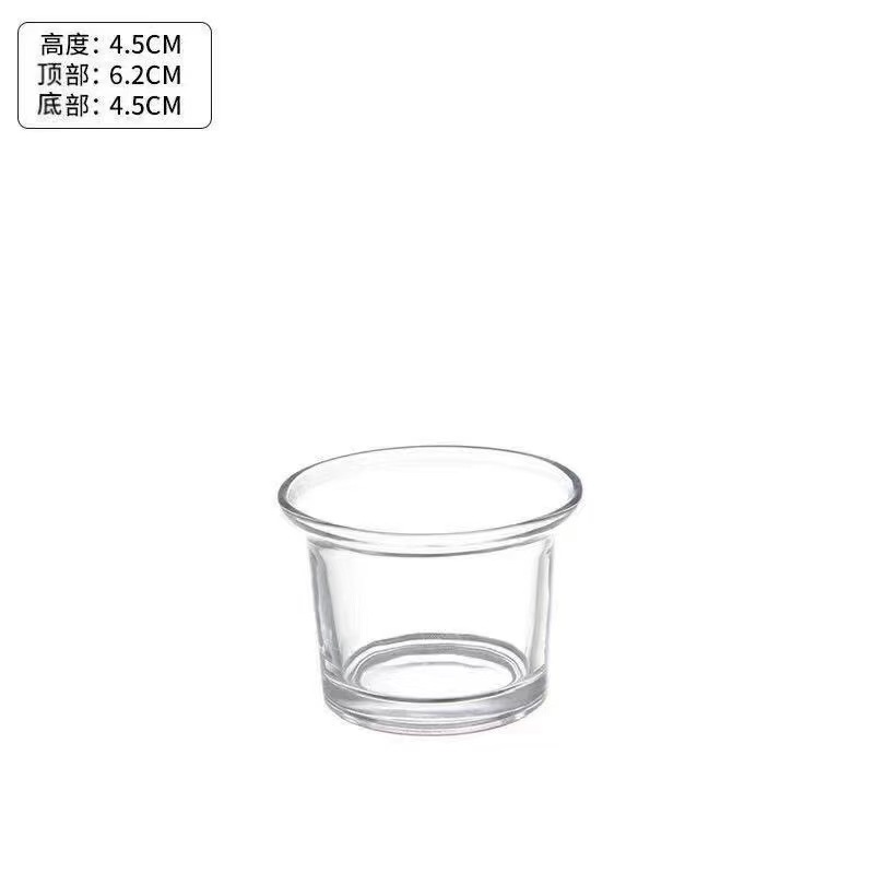 Taza china, sonrisa abierta, lámpara de mantequilla, taza vacía, 12 horas, taza de vela de soja casera, candelabro para el hogar