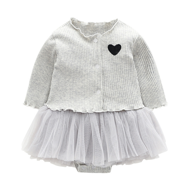 ベビー服、ベビー長袖カーディガン、おならドレス、子供服、スカート、2点セット、マルチカラー、春夏秋スタイル|undefined