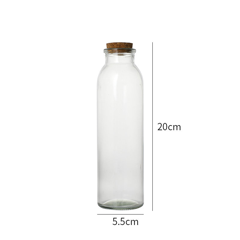 Fábrica al por mayor tapones DIY creativos botellas de vidrio transparente botellas flotantes botellas de mar de la suerte image 14