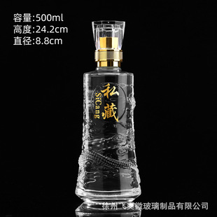 �¿���ֵ500ml�׾�ƿ�ܷ�վ�ƿ˽���������͸������ƿ