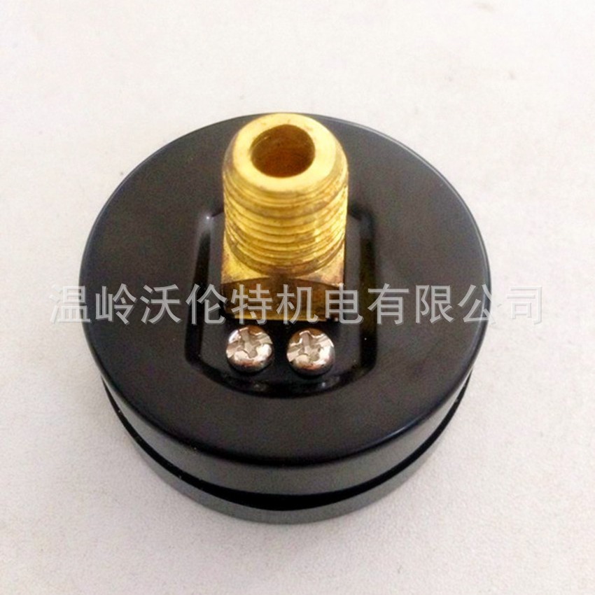 厂家现货 塑料轴向压力表 压力仪器仪表 水泵压力罐配件压力表