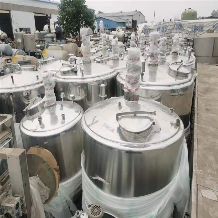 销售二手单层搅拌罐 双层304不锈钢储罐 立式保温储罐