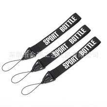 丝印 LOGO 多功能促销礼品手机腕带短挂绳塑料快扣尼龙织带绳带