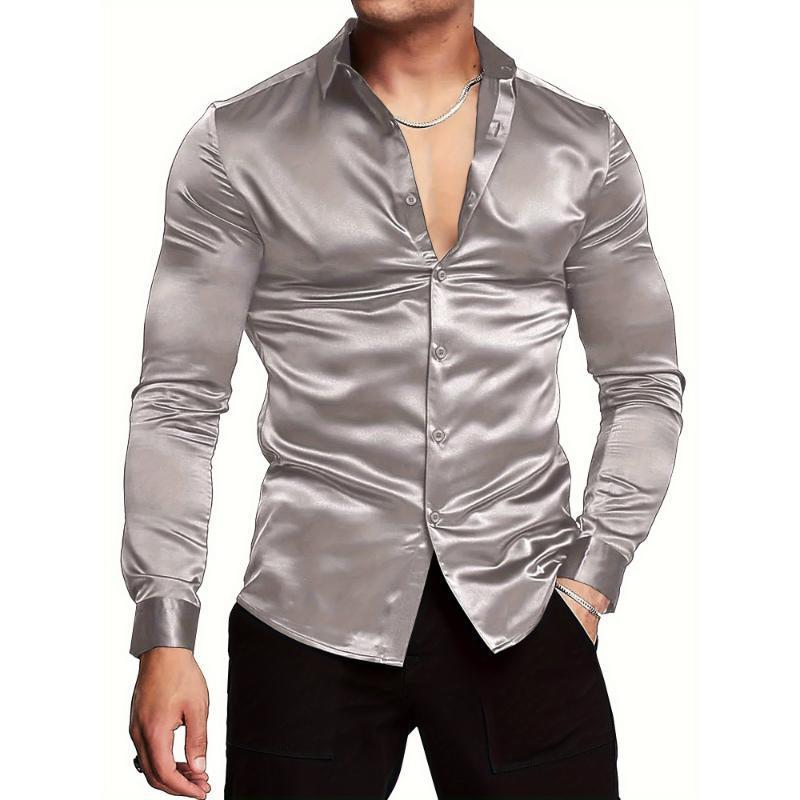 O1209 Amazon Aliexpress Shirts Cross-Border Dropshipping New Men's Shirts Cross-Border Dropshipping