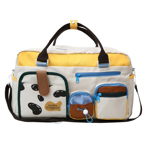 New Colorful Travel Bag with Large Capacity, Outdoor Hand-Pocket Multifunction Fitness Bag, Unisex Shoulder and Crossbody Luggage Storage Bag