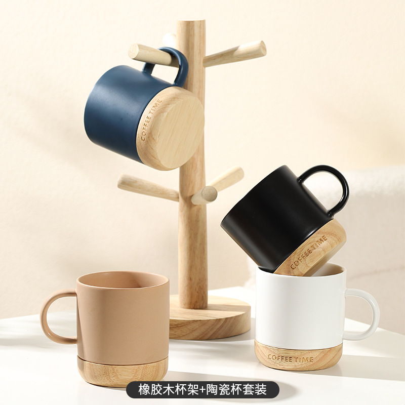 Taza de cerámica Taza de oficina negocio creativo regalo simple