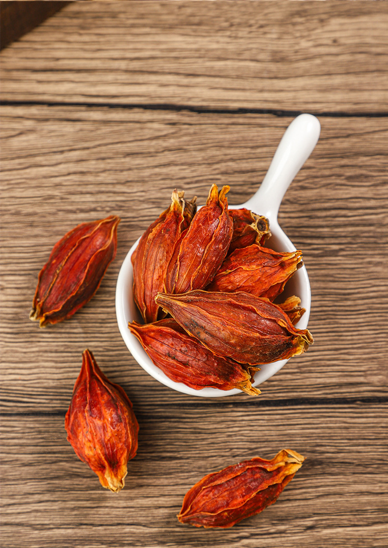 Gardenia Fruit Zhi Zi 500g Dried Shan Zhi Zi Herbal Tea Ingredient Bulk Natural Sun Dried quality and texture