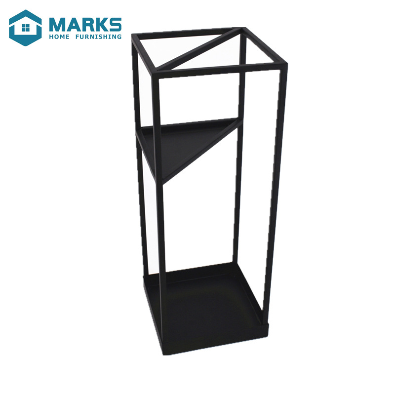 现代简约铁艺大小款伞雨伞桶居家酒店大堂置地平稳雨伞收纳架子