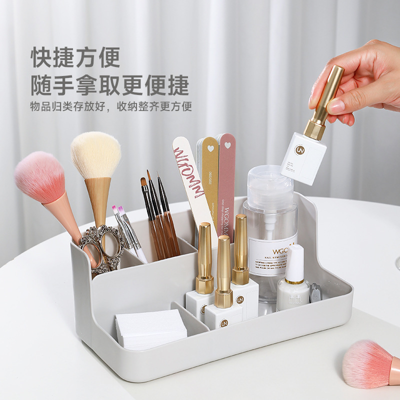 Caja de almacenamiento de herramientas de manicura explosiva de gran capacidad estante de pegamento de manil, caja de almacenamiento especial de manicura al por mayor