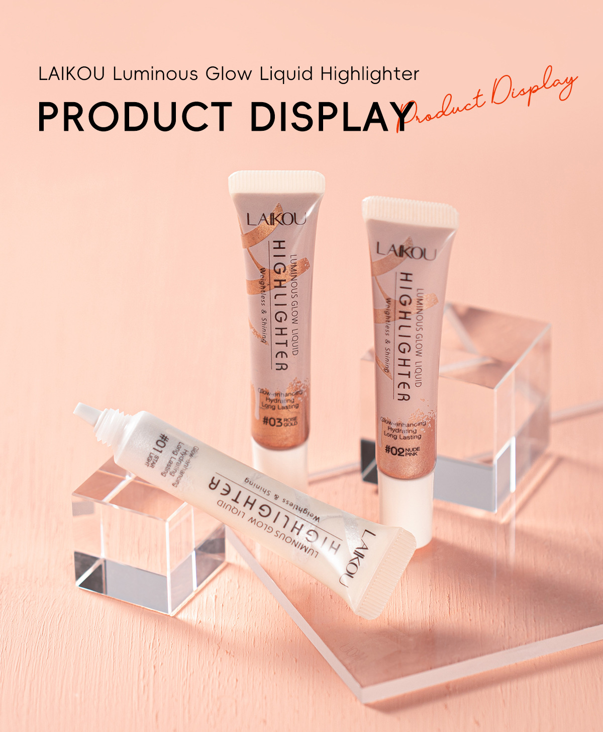 The temu version is available in three colors. LAIKOU 8g (tube) Highlighter Cream can cover blemishes for facial contouring undefined