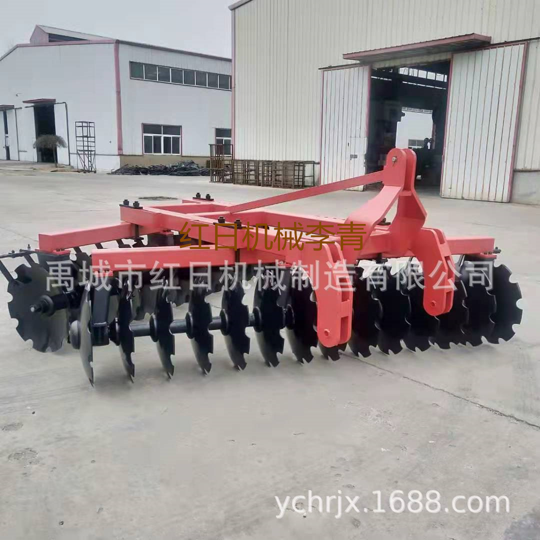 新疆内蒙青海开荒整地重耙  大型牵引式液压圆盘耙28片开荒缺口耙