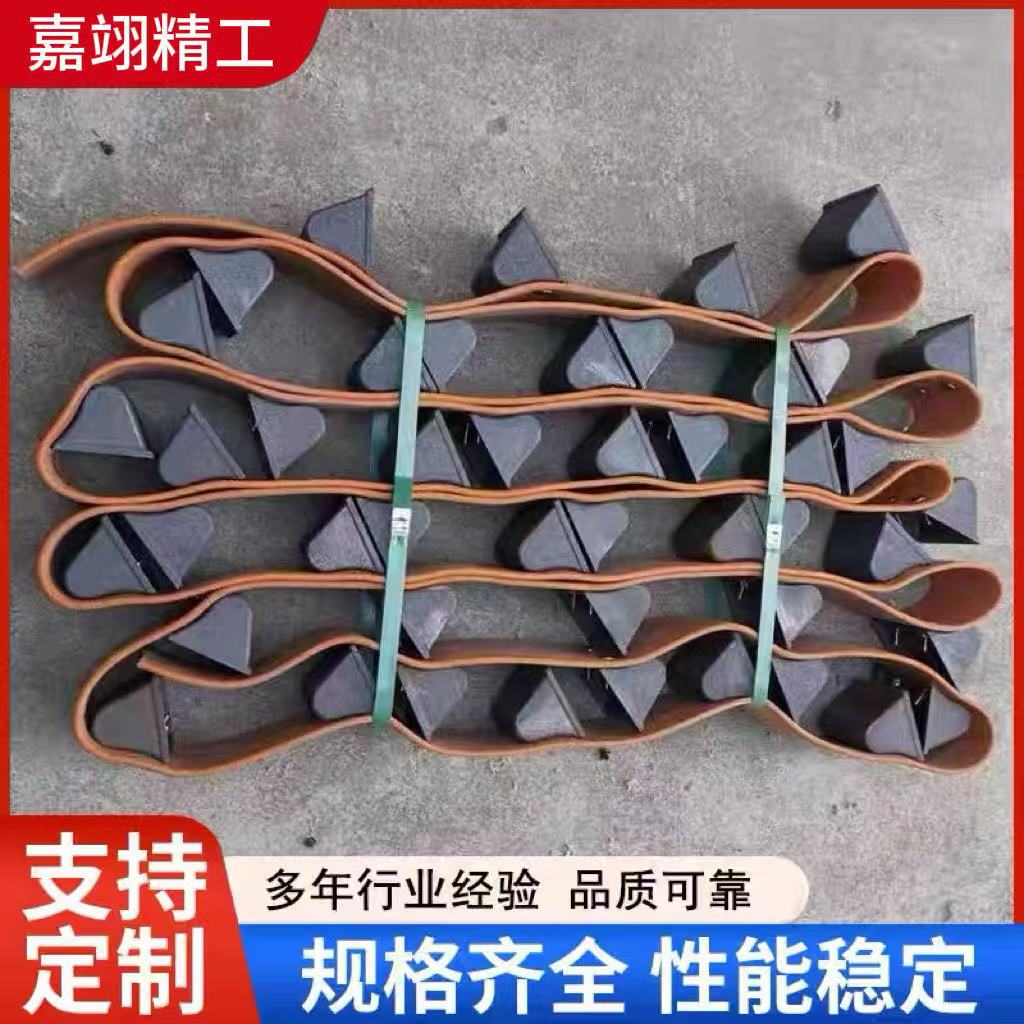 抛丸机配件抛丸机提升带总成橡胶皮带铸铁钢板料斗326/3210/376