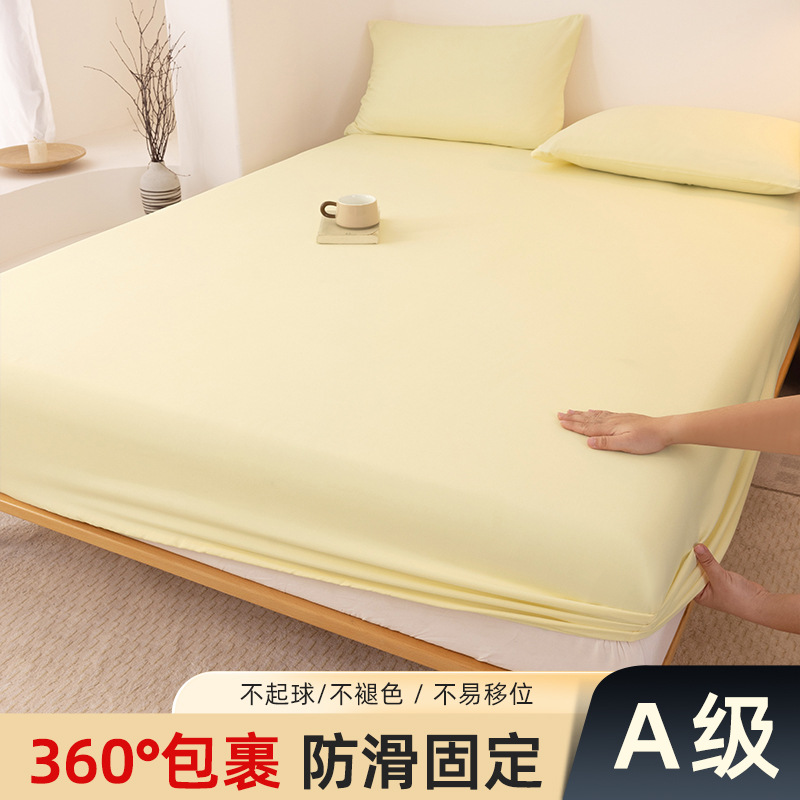 Madre y bebé dormir desnudo clase A cama de una sola pieza cama de algodón puro cubierta de cama de algodón lavado con agua cama de algodón cama de tres piezas