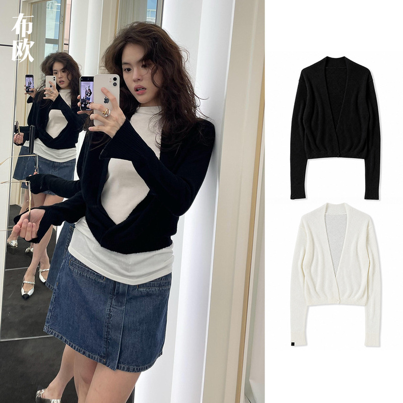 “37% Lyocell 29% Sheep Wool” Silk Australian Cashmere Knitted Cardigan Long Sleeve Sweater “37% Lyocell 29% Sheep Wool” Silk Australian Cashmere Knitted Cardigan Long Sleeve Sweater