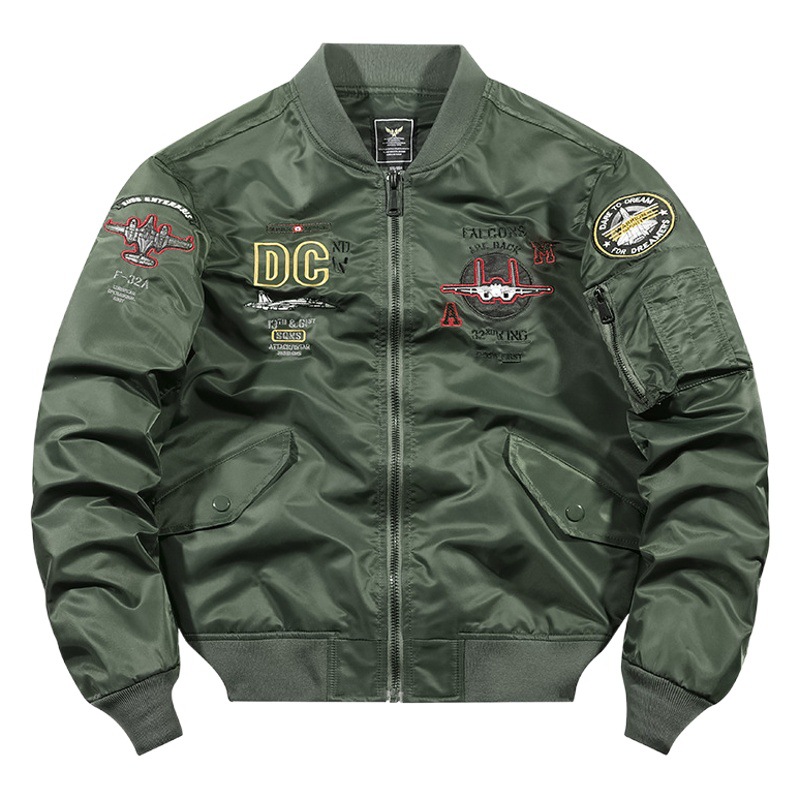 2022春秋新作ma1パイロットジャケット野球服大サイズ中青年男性潮牌カーディガンコート