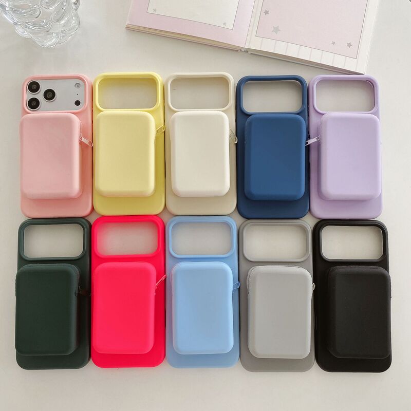 Silicone Coin Purse, Simple and Powerful Magnetic Magsafe Liquid-Like Phone Case Suitable for Iphone18/1716 Silicone Coin Purse, Simple and Powerful Magnetic Magsafe Liquid-Like Phone Case Suitable for Iphone18/1716